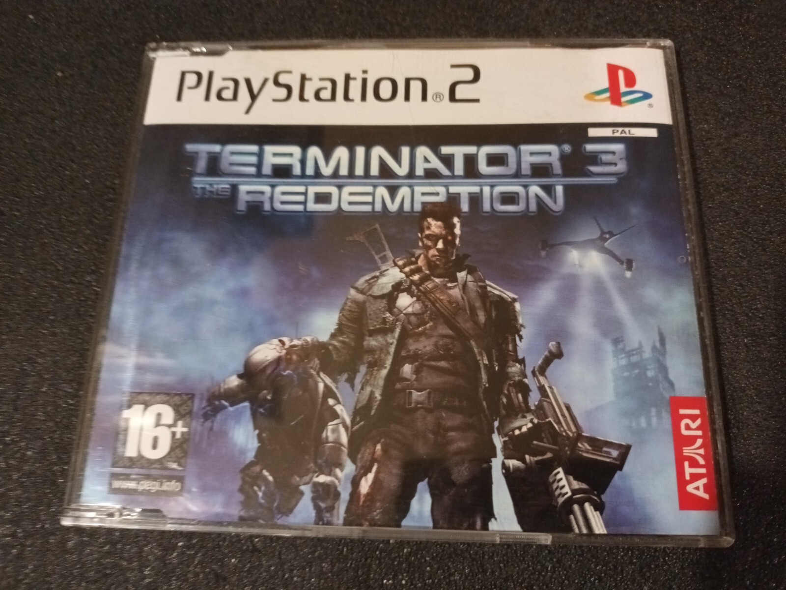 PS2 Playstation 2 PAL terminator 3 the Redemption promo press presse 