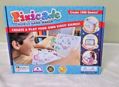 Pixicade Plus Mobile Game Maker Create An Play Unlimited Video Games STEM Award