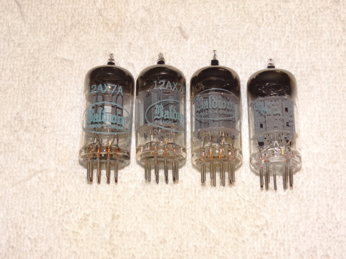 レイセオン 12AX7A USA 4本