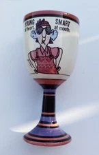 Hallmark Maxine Ceramic Wine Glass Goblet Funny Comic Coffee Mug