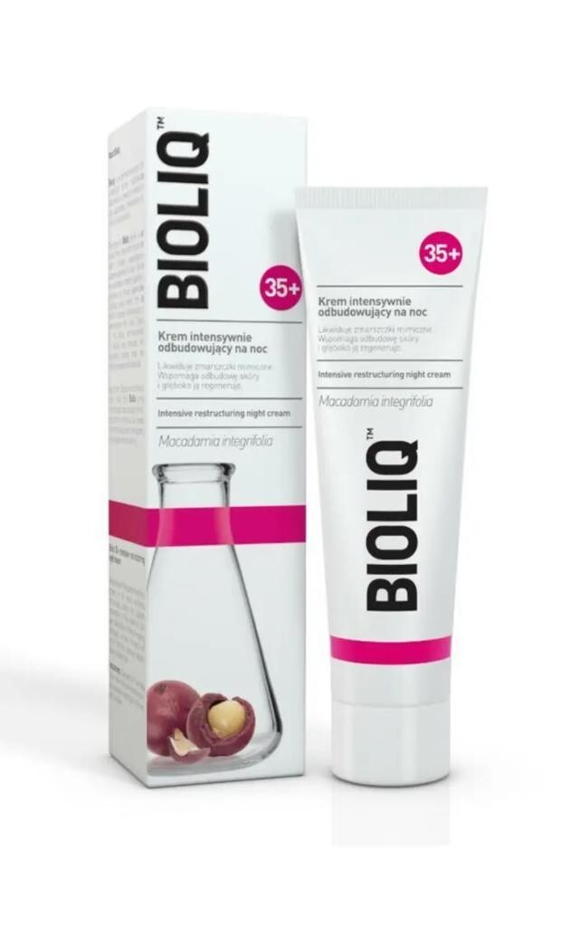 Bioliq 35 +, Intensive Rebuilding Night Cream, 50 ml
