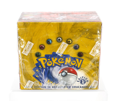 German Pokemon Base Set 1st Edition Booster Pack Venusaur 20.50gm