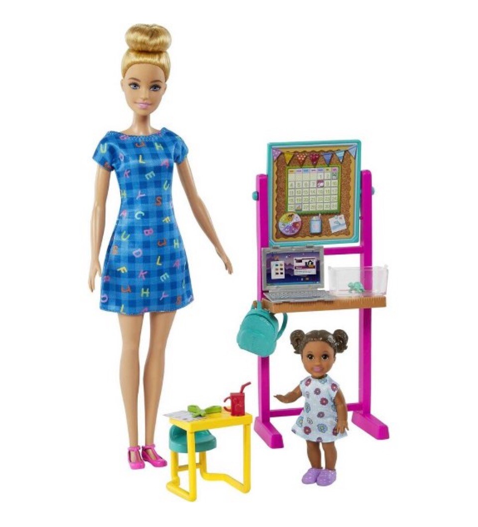 Barbie You Can Be Anything Teacher Doll And Playset Blonde Barbie