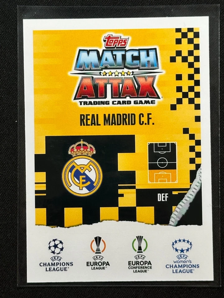 David Alaba Kings of Europe Champions League Topps Match Attax 2023/24 23/24 - Image 3 of 3