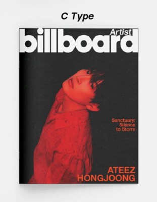 BILLBOARD ARTIST_ATEEZ EDITION A~J Ver./Magazine (Photo Book)+Card