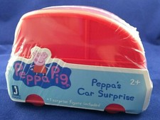 Peppa"s Surprise Car Mystery Figure Peppa Pig Red mini Blind bag sealed age 2 