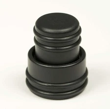 NEW Genuine Hipshot O-Ring Guitar or Bass Stacked Control Knob Black
