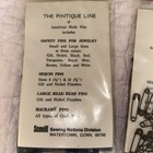 Vintage Pintique Brass Safety Pins Enamelled Finish Lot of 4 Packages — photo 6
