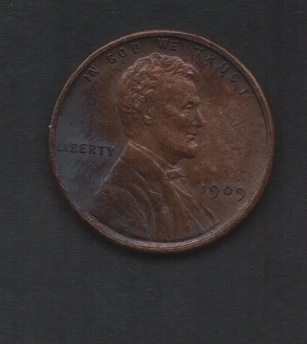 AU 1909 VDB LINCOLN CENT