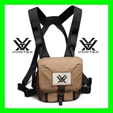 Vortex Glasspak Binocular Harness Coyote Brown Bag Case P400