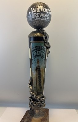 Beer Tap Handle Jailhouse Brewing Reprieve Beer Tap Handle Figural Tap Handle