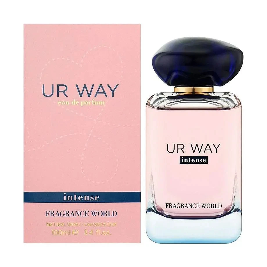FRAGRANCE WORLD UR WAY INTENSE 100ML EAU DE PARFUM SPRAY BRAND NEW & SEALED