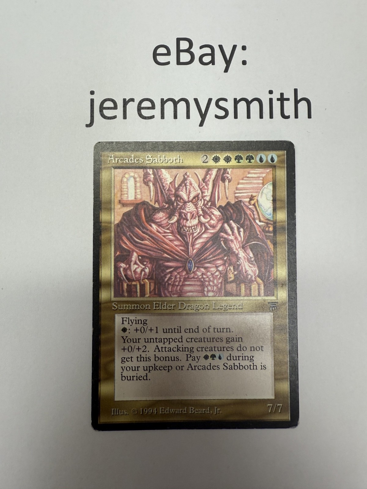 MTG Magic: The Gathering English Legends Arcades Sabboth MP!