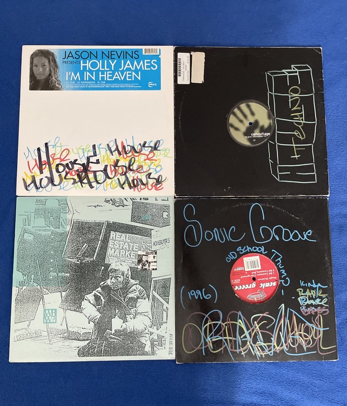 CAMOUFLAGE The Great Commandment Remixes Virgin House Techno Vinyl Record Lot