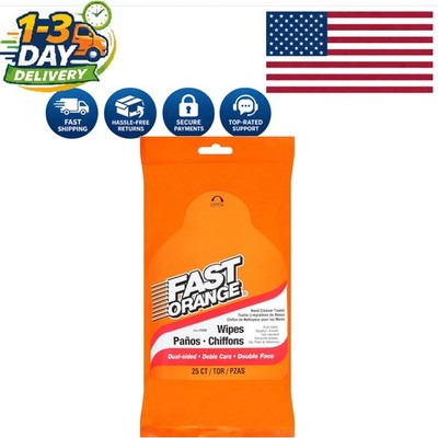 Heavy-Duty Cleaning Wipes - 25 Count, Two-Sided for Ultimate Grease Removal