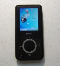 SanDisk Sansa e250R (2GB) Digital Media MP3 Player Black. Works great, good cond
