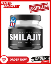 Organic 100 Pure Himalayan Shilajit, Soft Resin, Extremely Potent, Fulvic Acid