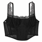 Victoria's Secret Dream Angels Lace Corset Top Black Size S NWT