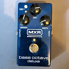 MXR Bass Octave Deluxe M288 Analogue Octave Effects Pedal for Bass Guitar