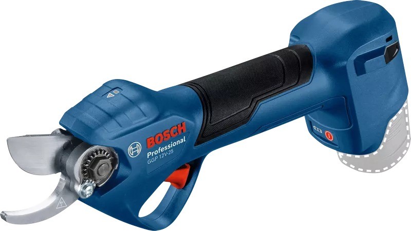 Élagueur sans fil GGP 12V-25 idéal pour tailler les arbres fruitiers du verger
