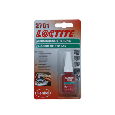 Loctite 2701 Schraubensicherung 5ml IDH 195911 hochfest Schraubensicherung