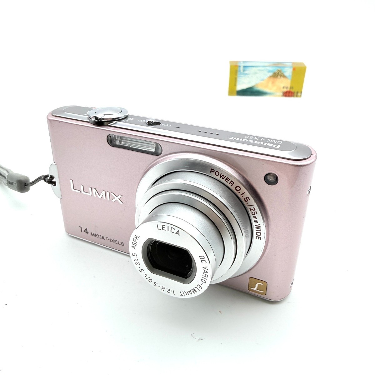 LUMIX DMC-FX66 デジタルカメラ ピンク Panasonic Lumix DMC-FX66 Pink 14MP Leica Japan | eBay