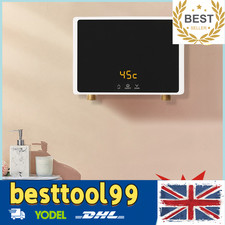 Electric Tankless Instant Hot Water Heater Boiler Under Sink Kitchen Bath 5500W