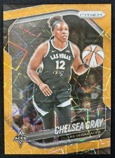 Chelsea Gray 2025 Panini WNBA Prizm - Orange Velocity Prizm #111
