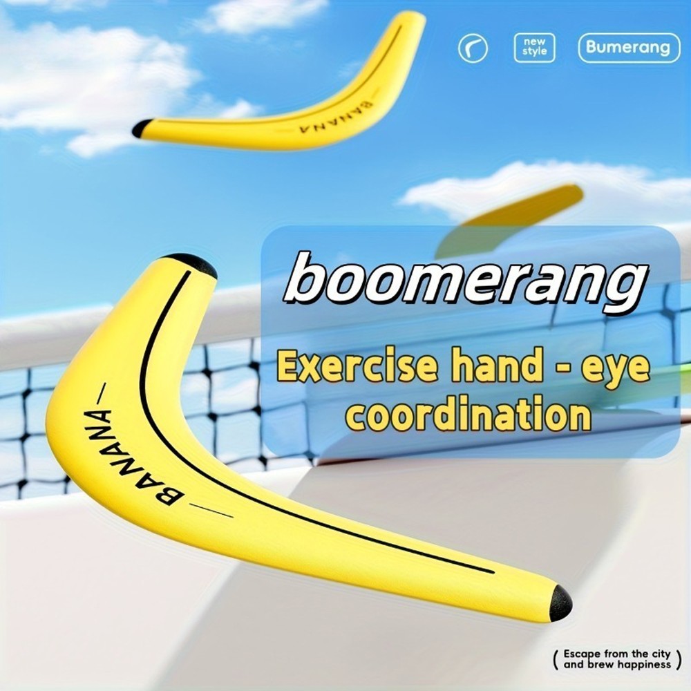 High Quality Durable Foam Boomerang for Camping, Picnics & Hand
