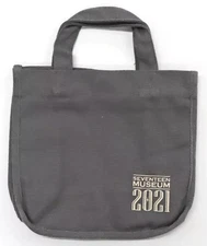 SEVENTEEN mini tote bag dark gray "SEVENTEEN museum 2021"