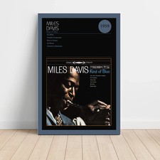 Miles Davis Kind Of Blue Fine Art Album Poster