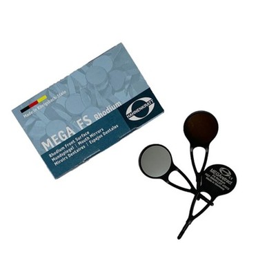 BLACKline MEGAretract 3Pk Rhodium #5 Mouth Mirror Bifurcated CS Anti-Reflective