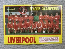 Rivista Mensile Calcio Poster Squadra Pic LIVERPOOL 1975/76
