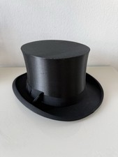 Chapeau Claque Zylinderhut Seidenhut Top Hat Eton Gr 59 Wie Neu !