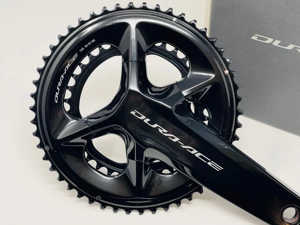 Shimano Dura-Ace FC-R9200 Crankset Black 2x12 Hollowtech 170mm 50x34T DURA ACE - Image 2 of 2