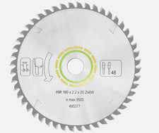 495377 491952 for festool Track Saw Blade 160mm(6 1/4"), 2.2mm, 20mm, TS 55