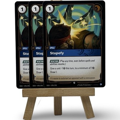 Stupefy 095/298 Origins Riftbound League of Legends 001009