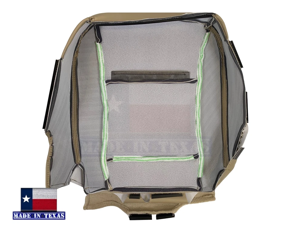 Fundas de asiento de cuero tostado XLT 2006-2010 para Ford Explorer Eddie Bauer Limited Foto 2 de 4