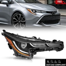 Right Passenger Side LED Headlight for 2020 2021 2022 Corolla SE XLE XSE
