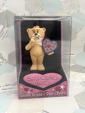 Bad Taste Bears 9cm Love You More Than Chocolate Figurine - Boxed 2006