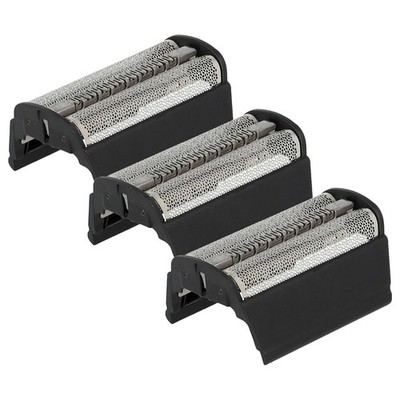 3x Doppelscherfolie für Braun 370 380 350 360 390cc + Rahmen