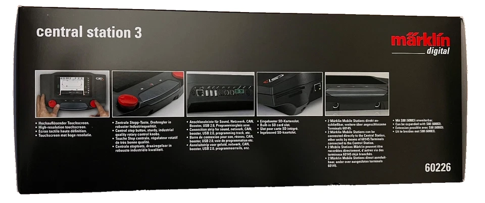 Märklin 60226 Central Station 3 Digitalzentrale CS3 (A1) - Bild 3 von 4
