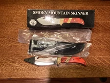 Chipaway Cutlery Smokey Mountain Skinner 9” Overall Length w/Leather Sheath