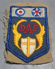 WW2 US Army AF DAF Desert Air Force  Military Shoulder Patch Insignia