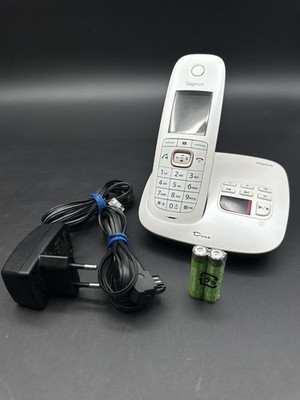 Gigaset CL540A Festnetztelefon   Dune Weiß | mit AB | getestet | neue Akkus   