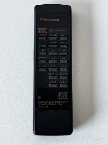Working Pioneer CU-PD104 CUPD104 PWW1149 Remote Control