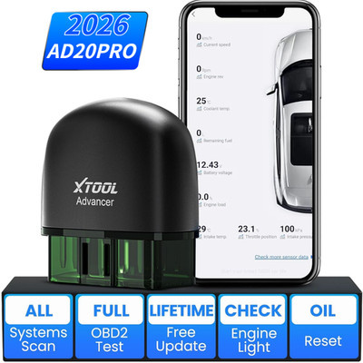 XTOOL Profi KFZ Bluetooth OBD2 Diagnosegerät Scanner Für Android/IOS DE AD20 Pro