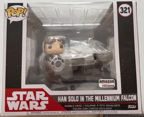 Funko Pop! Star Wars Han Solo in the Millennium Falcon Amazon Exclusive #321