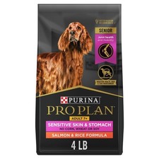 Purina Pro Plan Sensitive Skin Stomach Senior 7 Dry Dog Food - Salmon 24 Lb