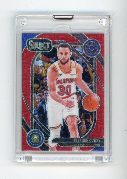 Stephen Curry 2024-25 Panini Select Courtside Red Mojo 03/20 Warriors